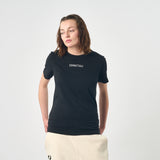 Omnitau Women's Pimlico Organic Cotton Crew Neck T-Shirt - Black