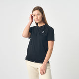 Omnitau Women's Camber Organic Cotton T-Shirt - Black