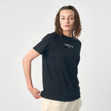 Omnitau Women's Soho Organic Cotton Crew Neck T-Shirt - Black