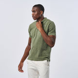 Omnitau Men's Cobham Organic Cotton Polo Shirt - Khaki Green