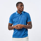 Omnitau Men's Cobham Organic Cotton Polo Shirt - Mid Blue