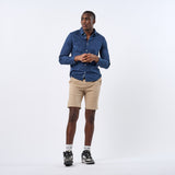 Omnitau Men's Prepster Organic Cotton Chino Shorts - Sand