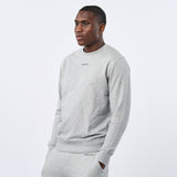 Omnitau Men's Ellyse Organic Cotton Medium Fit Sweatshirt - Heather Grey