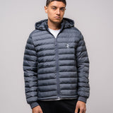 Omnitau Men's Hybrid Recycled Padded Hood Jacket - Grey
