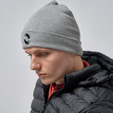 Omnitau Unisex Organic Cotton Commuter Beanie - Heather Grey