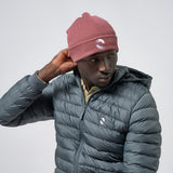 Omnitau Unisex Organic Cotton Commuter Beanie - Dark Pink
