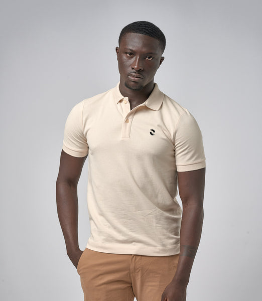 ウィムガゼット】pelleq する ORGANIC COTTON PILE POLO