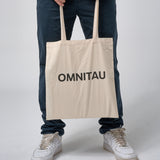Omnitau Adult Unisex Organic Cotton Life Carrier Tote Bag - Cream
