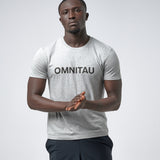 Omnitau Men's OmniX Organic Cotton Omni Crew Neck T-Shirt - Heather Grey