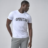 Omnitau Men's Drive Organic Cotton Outfitter Crew Neck T-Shirt - White