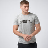 Omnitau Men's Drive Organic Cotton Outfitter Crew Neck T-Shirt - Heather Grey