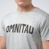 Omnitau Men's Drive Organic Cotton Outfitter Crew Neck T-Shirt - Heather Grey