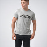 Omnitau Men's Drive Organic Cotton Outfitter Crew Neck T-Shirt - Heather Grey
