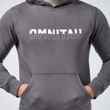 Omnitau Men's Drive Organic Cotton Balance Hoodie - Anthracite Grey