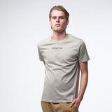Omnitau Men's Soho Organic Cotton Crew Neck T-Shirt - Opal Grey