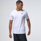 Omnitau Men's Endure Recycled Technical Gym T-Shirt - White