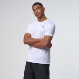 Omnitau Men's Endure Recycled Technical Gym T-Shirt - White