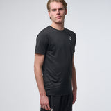 Omnitau Men's Endure Recycled Technical Gym T-Shirt - Black