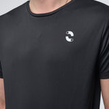 Omnitau Men's Endure Recycled Technical Gym T-Shirt - Black
