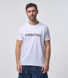 Omnitau Men's OmniX Organic Cotton Omni Crew Neck T-Shirt - White