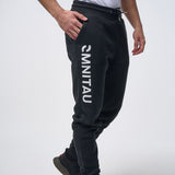Omnitau Men's Prime Organic Cotton Jogger Sweat Pants - Black