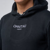 Omnitau Men's Soho Organic Cotton Heavyweight Hoodie - Black