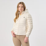Omnitau Women's Breathable Fitted Padded Jacket - White