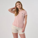 Omnitau Women's Organic Cotton Fitted T-Shirt - Light Pink