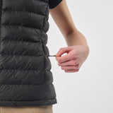 Omnitau Women's Recycled Slim Style Padded Gilet - Black