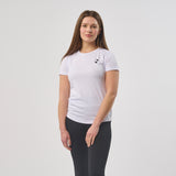 Omnitau Women's Classic Breathable Technical Gym T-Shirt - White