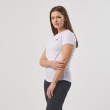 Omnitau Women's Classic Breathable Technical Gym T-Shirt - White
