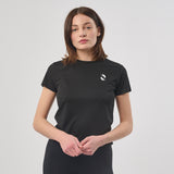 Omnitau Women's Classic Breathable Technical Gym T-Shirt - Black