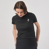 Omnitau Women's Classic Breathable Technical Gym T-Shirt - Black